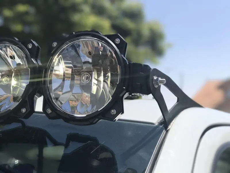 Kc Hilites Overhead Mount Bracket Set For 2016–2019 Ford F-150 & Raptor (Pro6 Lights) 1