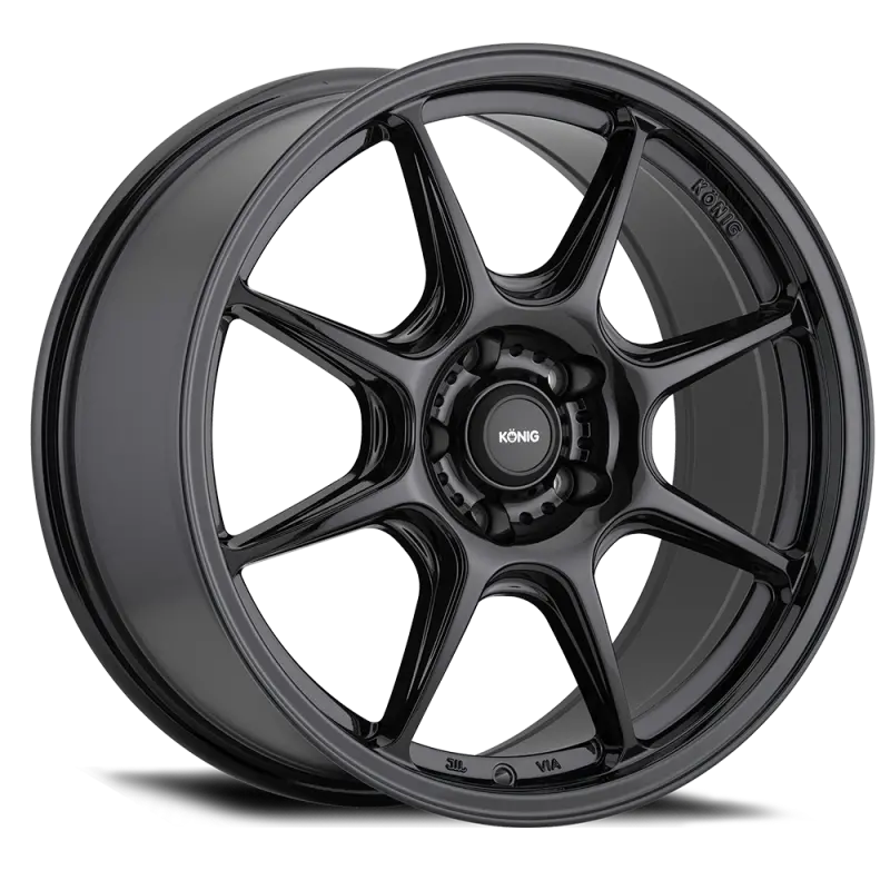 Konig Lockout 17X8 5X114.3 Et43 Gloss Black 1