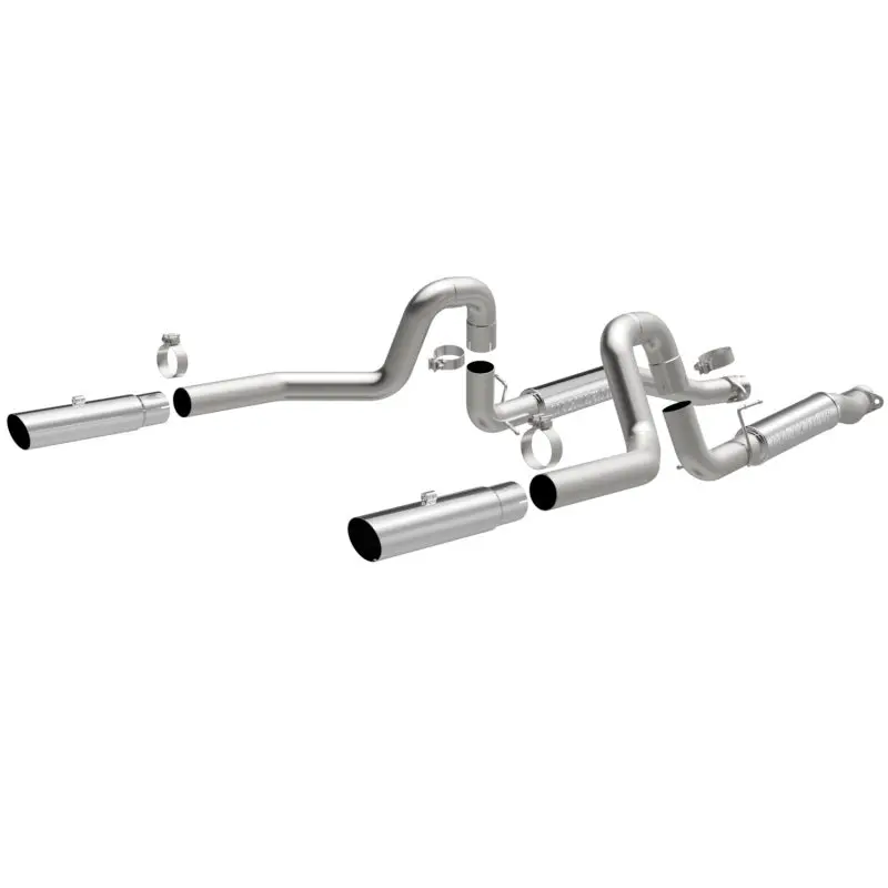 Magnaflow Cat-Back Exhaust – Dual Split Rear Exit, Stainless Steel, For 1999–2004 Mustang Mach 1 (4.6L V8) 1