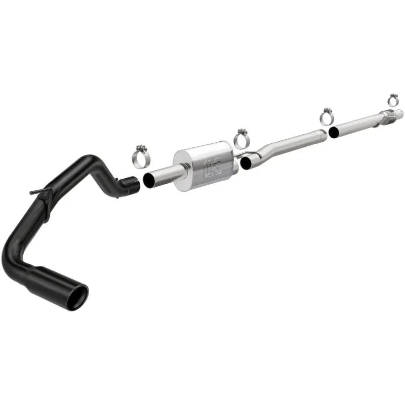 Magnaflow Cat-Back Exhaust System – Black-Coated Stainless Steel For 2019 Ford Ranger 2.3L 1