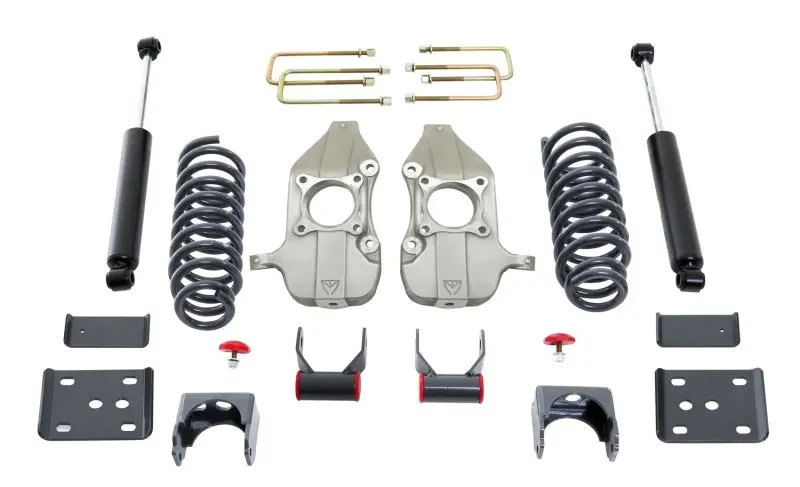 Maxtrac Maxpro Lowering Spindle Kit For 2015–2018 Ford F-150 2Wd Ecoboost 3.5L – 3" Front / 5" Rear Drop 1