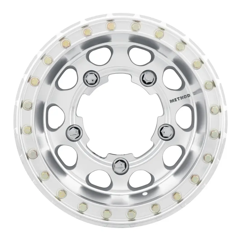 Method Mr103 Buggy Beadlock Wheel – 15×7″, -45Mm Offset, 5×205, 160Mm Centerbore, Raw Machined Finish 1
