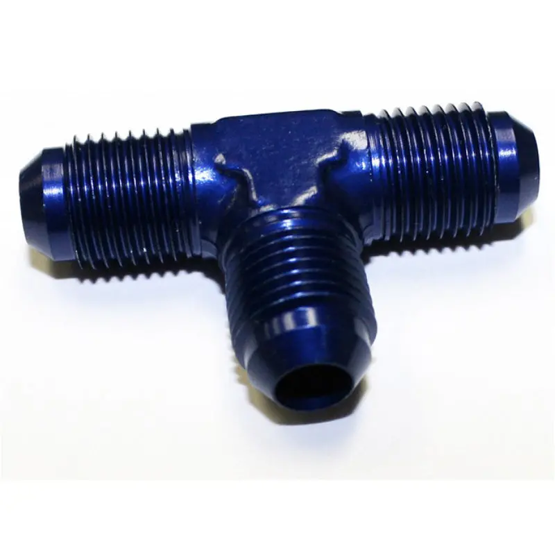 Nitrous Express 6An Male 3-Way Brass Fitting – T-Style Nitrous Distribution Block 1