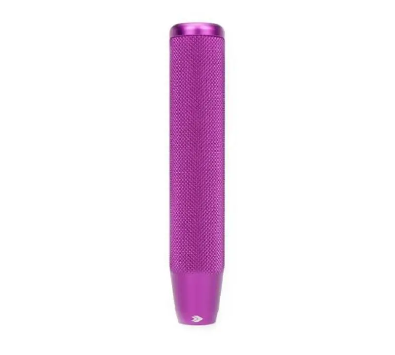 Nrg Knurled Shift Knob – Hidden Gem Design, Long Profile, Purple Anodized Finish 1