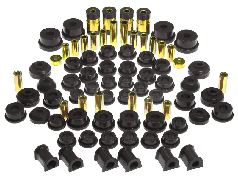 Prothane Total Suspension Bushing Kit For 1995–1999 Mitsubishi Eclipse – Black Polyurethane 1