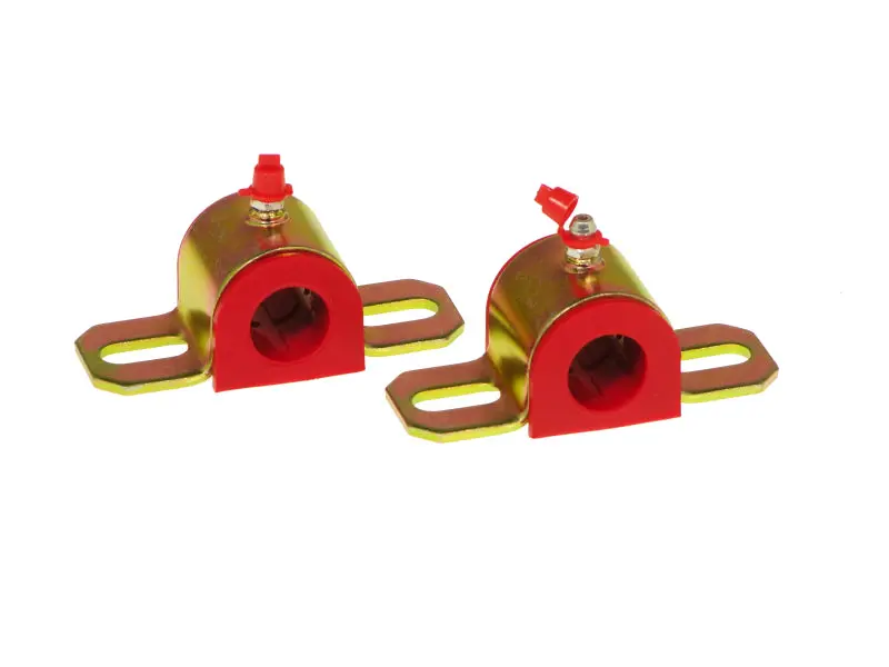 Prothane Universal Greasable 20Mm Sway Bar Bushings – Type A Bracket, Red 1
