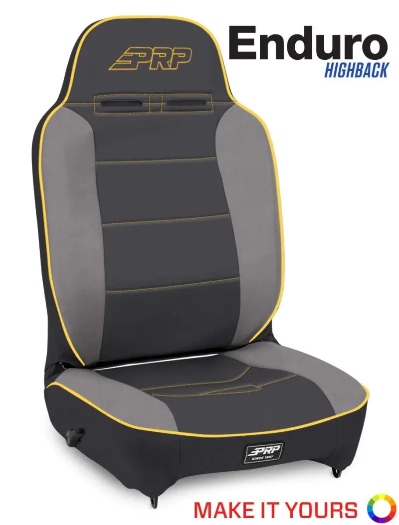 Prp Enduro High-Back Reclining Suspension Seat – Extra Tall & Wide (Driver Side) 1