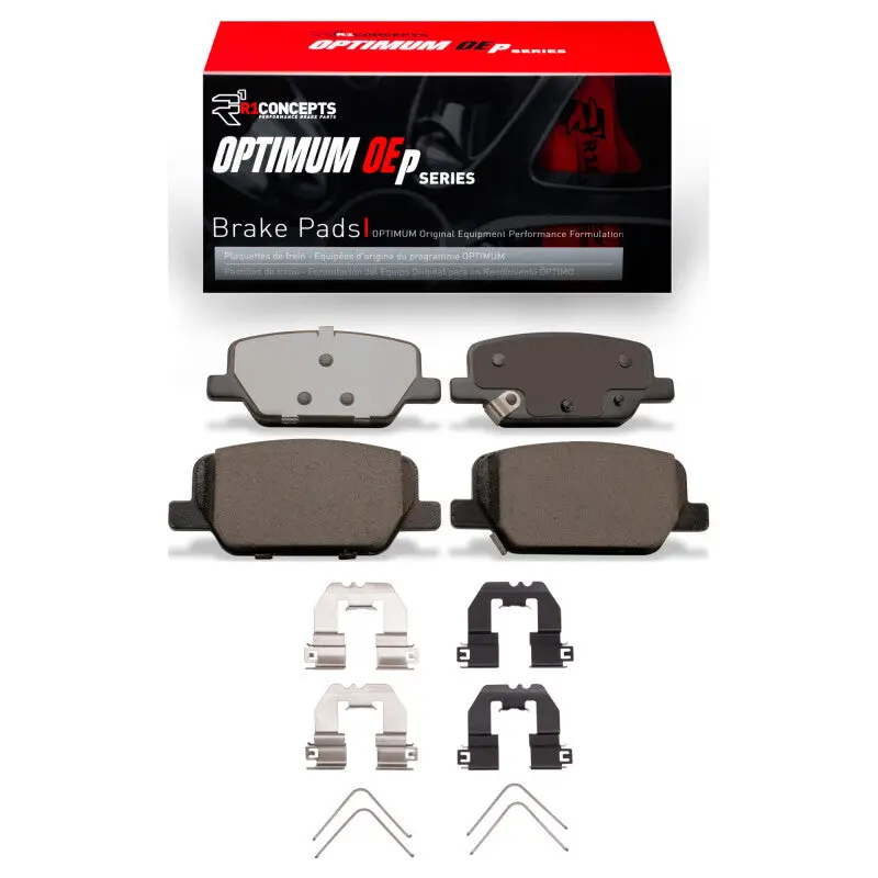 R1 2019-2025 Hyundai Santa Fe Rear R1 Optimum Oe Pads & Hardware Kit 1