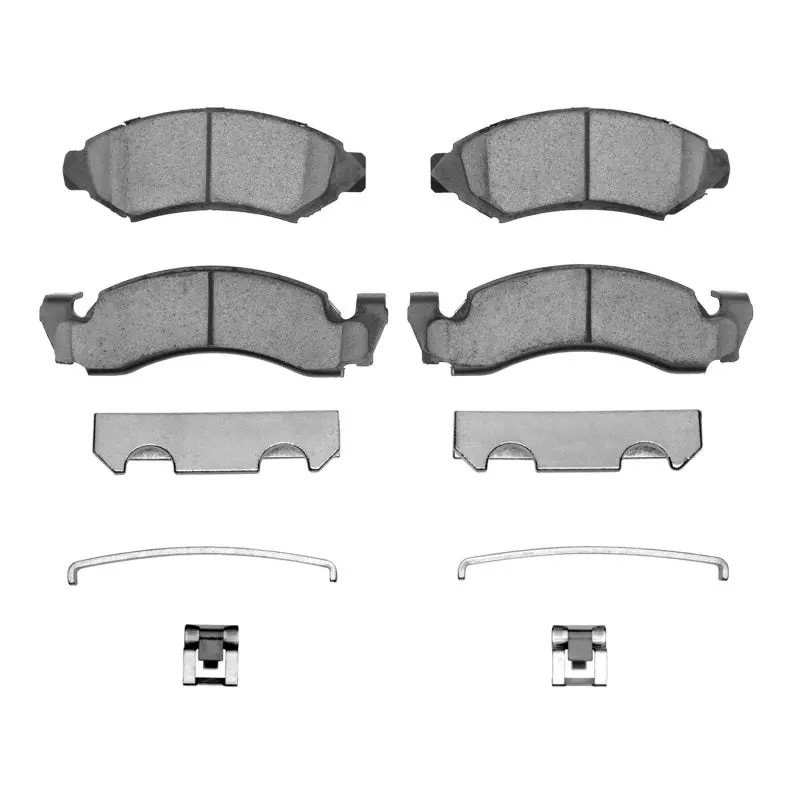 R1 Front Semi-Metallic Brake Pad & Hardware Kit For 1972–1980 Amc Ambassador 1