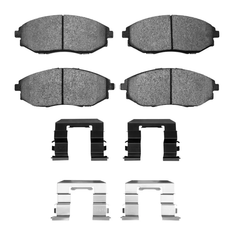 R1 Optimum Oe Front Brake Pad & Hardware Kit – Designed For 2004–2010 Chevrolet Epica (Mexican Market) 1