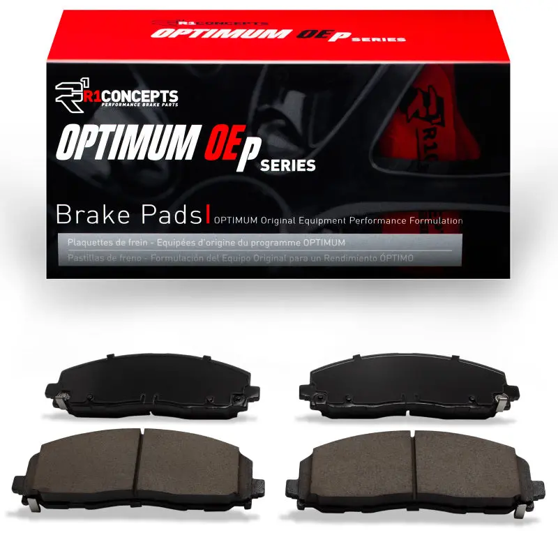 R1 Optimum Oe Front Brake Pads – Reliable Stopping Power For 2012–2025 Chrysler Grand Caravan 1
