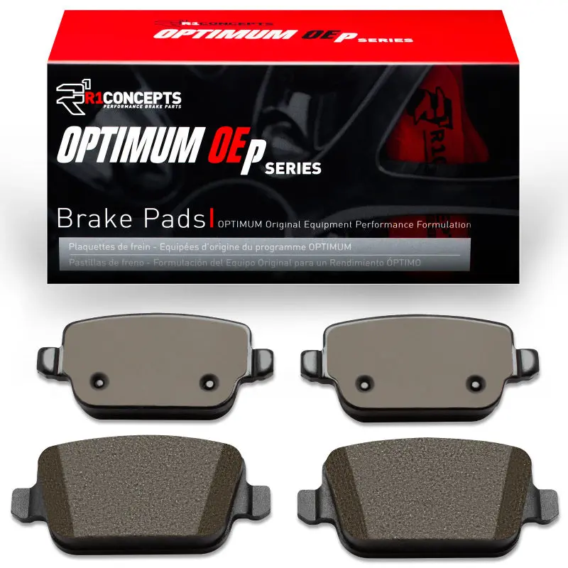R1 Optimum Oe Rear Brake Pads For 2007–2012 Ford Focus Rs (Mexico Market) 1