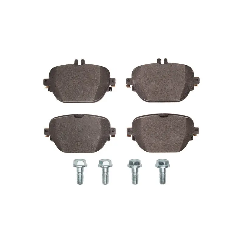 R1 Semi-Metallic Rear Brake Pad & Hardware Kit For 2017–2025 Mercedes-Benz E63 Amg S 1