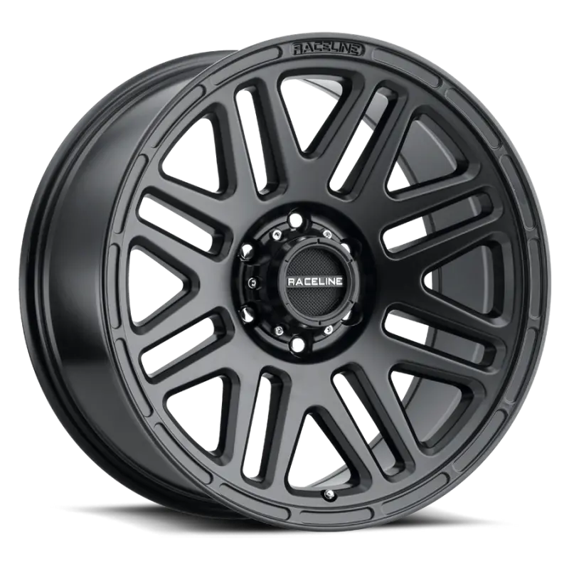 Raceline Outlander 18X9 Inch Satin Black Alloy Wheel – 8X170 Bolt Pattern, -12Mm Offset, 125.2Mm Center Bore 1