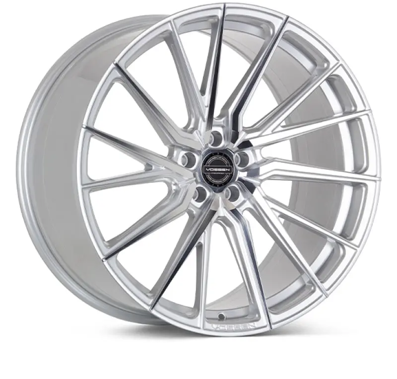 Vossen Hf-4T Forged Alloy Wheel – 20X10.5", 5X112, Et30, Deep Face, 66.5Mm Cb – Left-Side Silver Polished 1