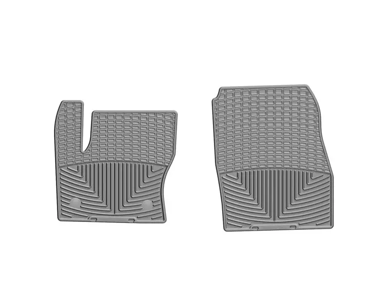 Weathertech Front Floor Mats For 2013+ Ford C-Max – Grey Rubber Construction 1