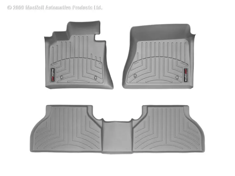 Weathertech Front Floorliner – Textured Grey Interior Protection 1