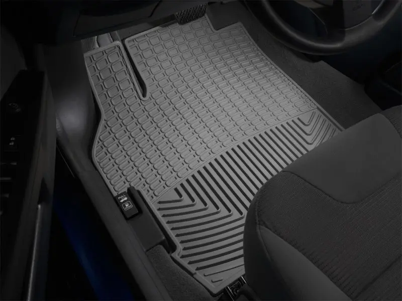Weathertech Front Rubber Floor Mats – Black, Custom-Fit 1