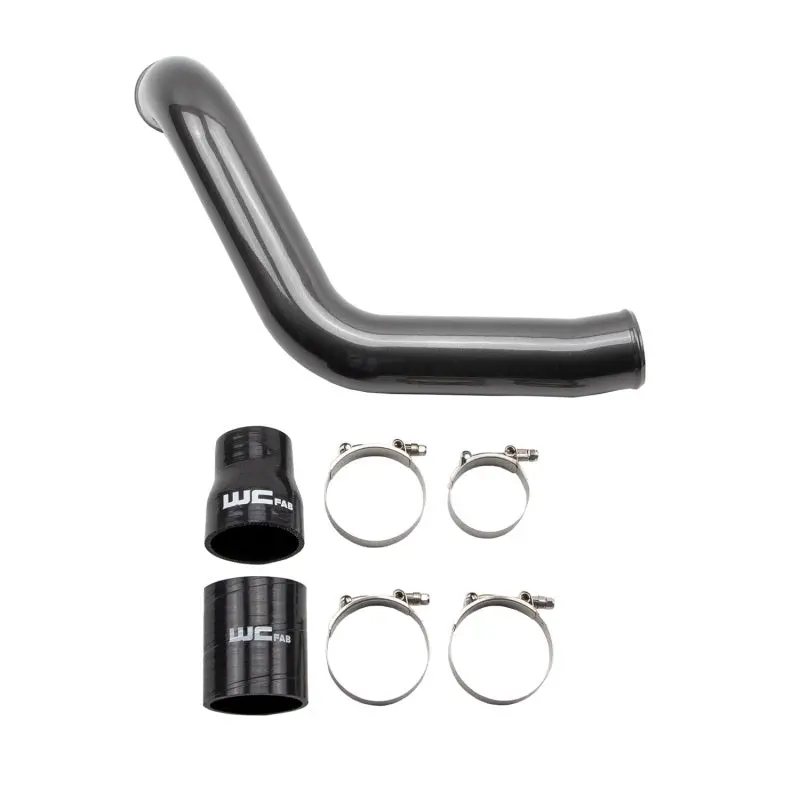 Wehrli Gloss Black 3-Inch Intercooler Pipe For 2004.5–2005 Chevrolet Lly Duramax (Passenger Side) 1