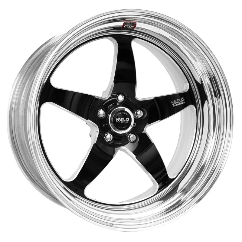 Weld S71 20X12 / 5X4.5 Bp / 5.4In. Bs Black Wheel (Medium Pad) - Non-Beadlock 1