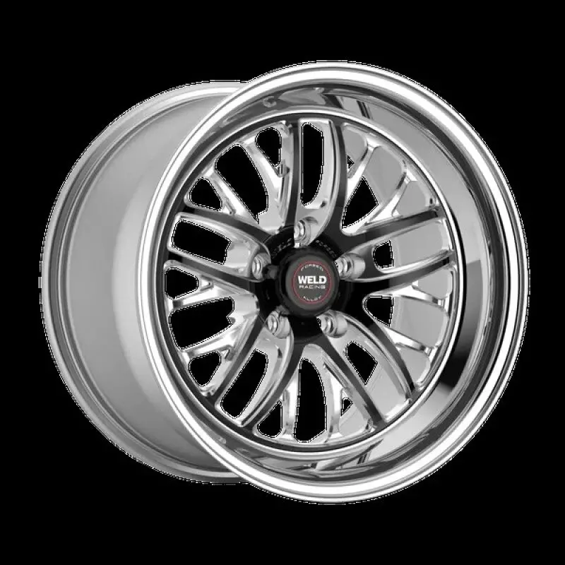 Weld S82 Black Non-Beadlock Wheel – 18X11", 5X115 Bolt Pattern, 6.1" Backspace, High Pad Design 1