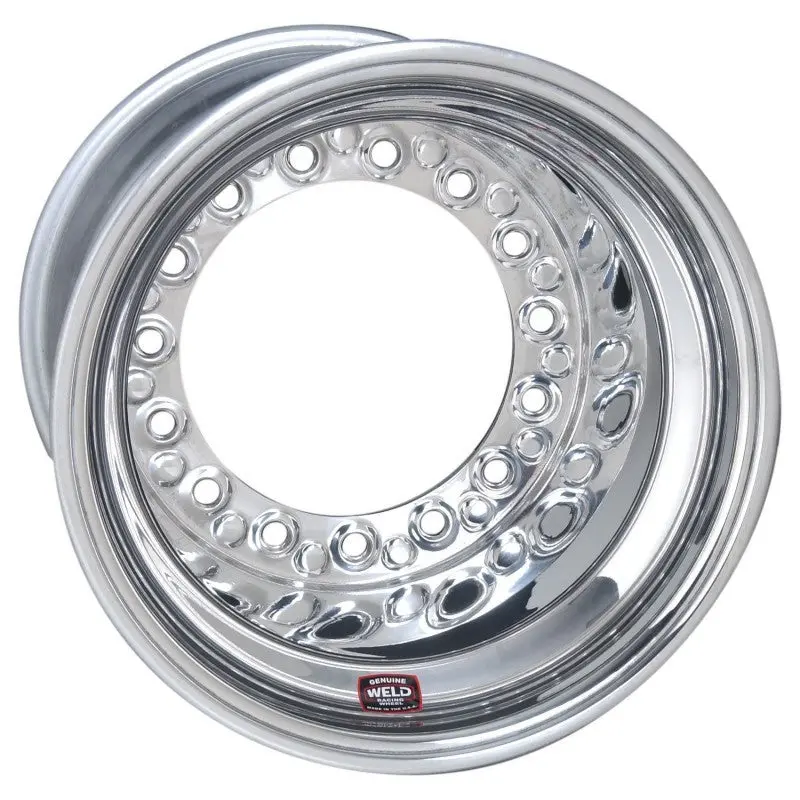 Weld Wide 5 Xl Direct Mt Beadlock Wheel Assembly – 15X14 Inches, 5X10.25 Inches, 5-Inch Backspace, Polished Finish 1