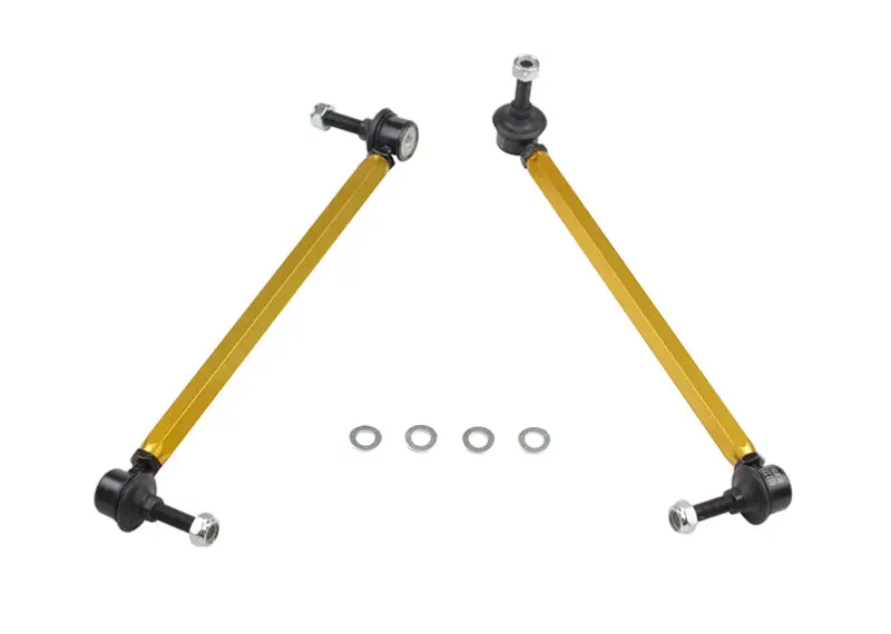 Whiteline 06/05+ Ford Focus Ls / 05/09+ Mazda 3 Bk Front Swaybar Link Kit H/Duty Adj Steel Ball 1