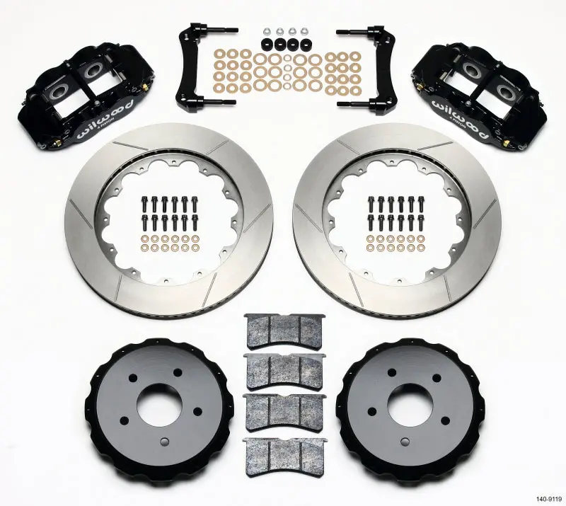 Wilwood Narrow Superlite 4R Rear Brake Kit – 14-Inch Rotors For C5/C6 Corvettes (1997–2013) 1
