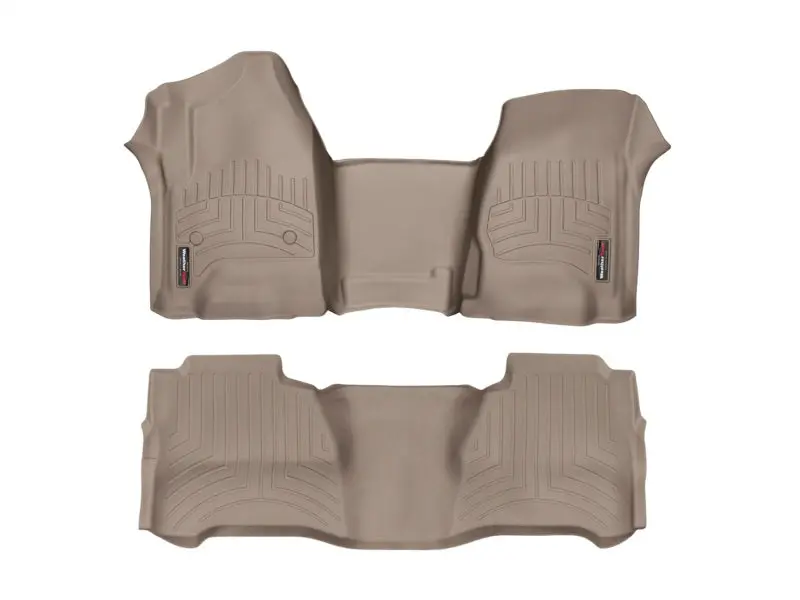 Wt Floorliner Front Floor Mat In Tan – Universal Fit With Custom Contouring 1