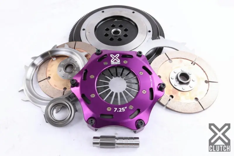 Xclutch 17-21 Honda Civic 1.5L 7.25In Twin Solid Ceramic Clutch Kit 1