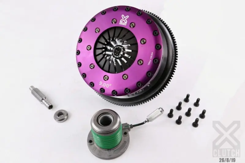 Xclutch Triple Ceramic Clutch Kit – 9-Inch Solid Disc Assembly For 2011 Dodge Challenger R/T 5.7L 1