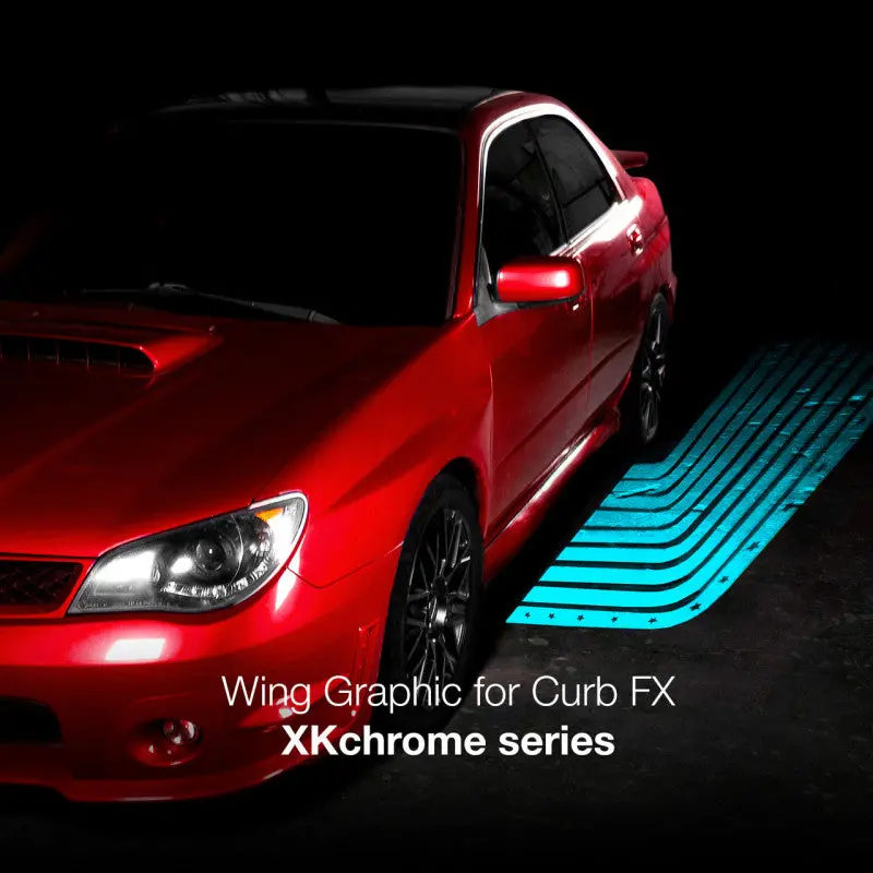 Xk Glow Curbfx Dual-Piece Led Film Kit – Angel Wing Style With Optical Enhancement 1